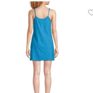 Beyond Yoga Spacedye Blue Minidress